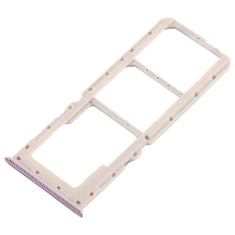 For OPPO A5 / A3s 2 x SIM Card Tray + Micro SD Card Tray (Purple) - Card Socket by PMc TechLife | Online Shopping South Africa | PMc TechLife | Buy Now Pay Later Mobicred