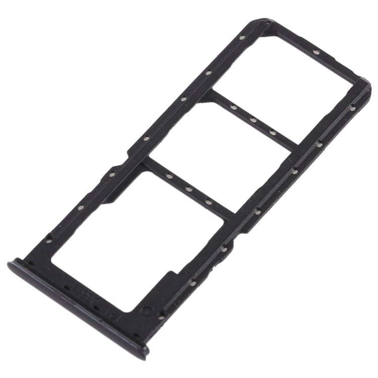 For OPPO A7x / F9 / F9 Pro / Realme 2 Pro 2 x SIM Card Tray + Micro SD Card Tray (Black) - Card Tray by PMc TechLife | Online Shopping South Africa | PMc TechLife | Buy Now Pay Later Mobicred