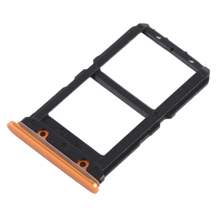 For Vivo X23 2 x SIM Card Tray (Orange) - Card Socket by PMc TechLife | Online Shopping South Africa | PMc TechLife | Buy Now Pay Later Mobicred