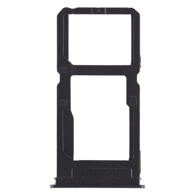 For Vivo X20 Plus SIM Card Tray + SIM Card Tray / Micro SD Card Tray (Black) - Card Socket by PMc TechLife | Online Shopping South Africa | PMc TechLife | Buy Now Pay Later Mobicred