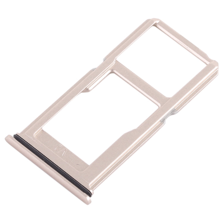 For Vivo X20 Plus SIM Card Tray + SIM Card Tray / Micro SD Card Tray (Gold) - Card Socket by PMc TechLife | Online Shopping South Africa | PMc TechLife | Buy Now Pay Later Mobicred