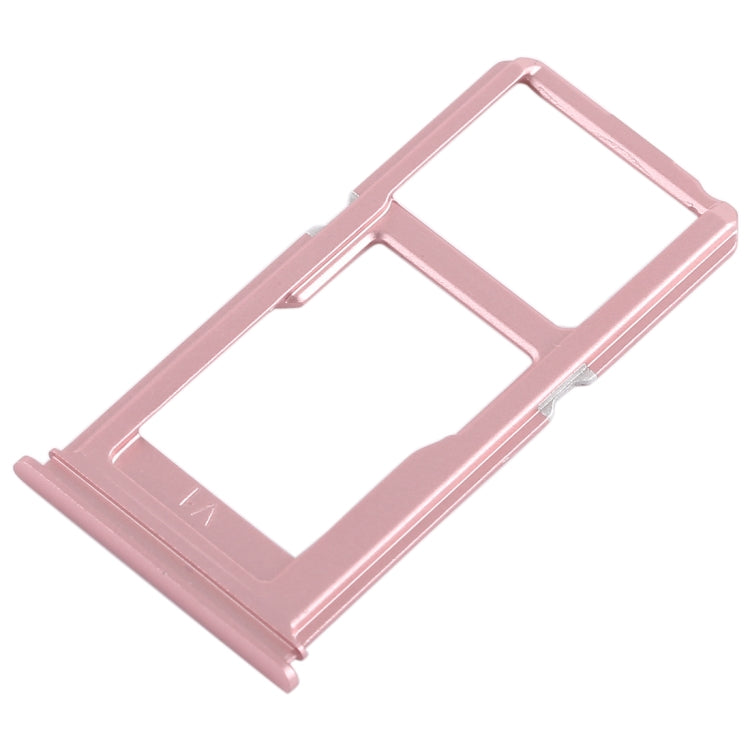 For Vivo X20 Plus SIM Card Tray + SIM Card Tray / Micro SD Card Tray (Rose Gold) - Card Socket by PMc TechLife | Online Shopping South Africa | PMc TechLife | Buy Now Pay Later Mobicred
