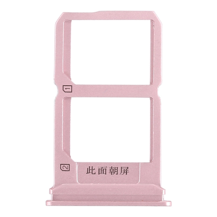 For Vivo X9s Plus 2 x SIM Card Tray (Rose Gold) - Card Socket by PMc TechLife | Online Shopping South Africa | PMc TechLife | Buy Now Pay Later Mobicred