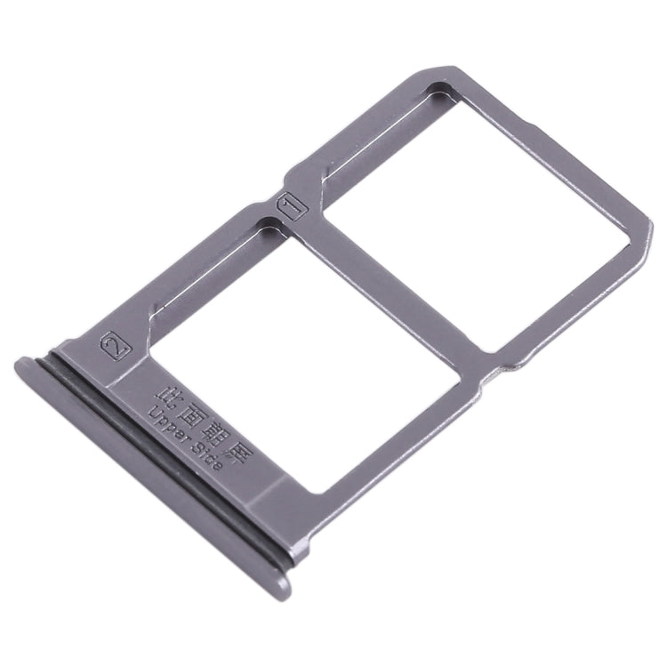 For Vivo X9s 2 x SIM Card Tray (Grey) - Card Tray by PMc TechLife | Online Shopping South Africa | PMc TechLife | Buy Now Pay Later Mobicred