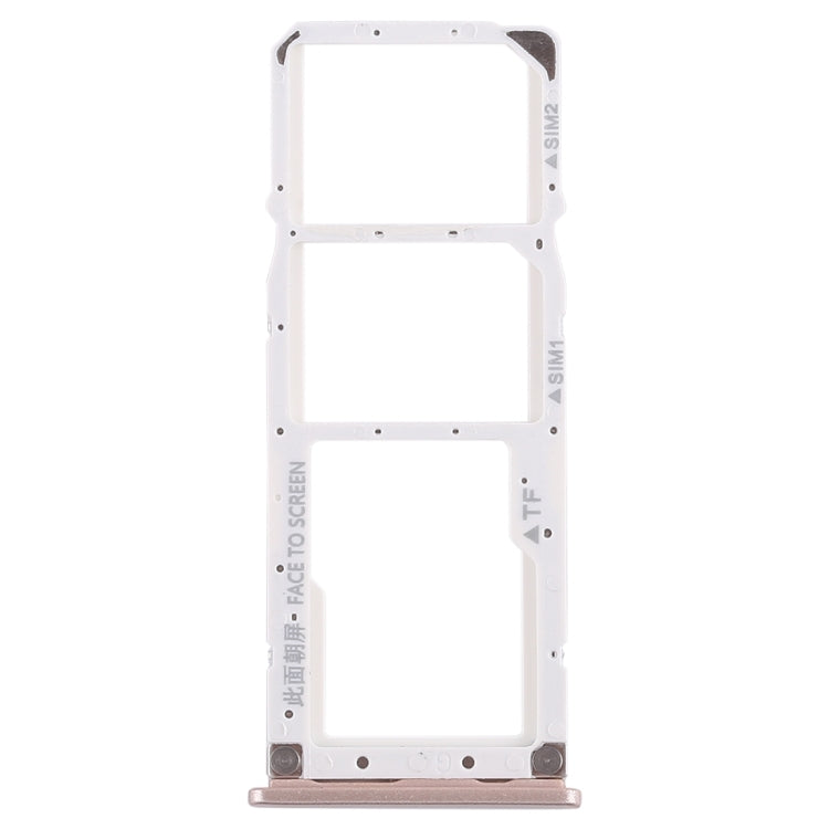 2 x SIM Card Tray + Micro SD Card Tray for Xiaomi Redmi 6 Pro(Gold) - Card Tray by PMc TechLife | Online Shopping South Africa | PMc TechLife | Buy Now Pay Later Mobicred