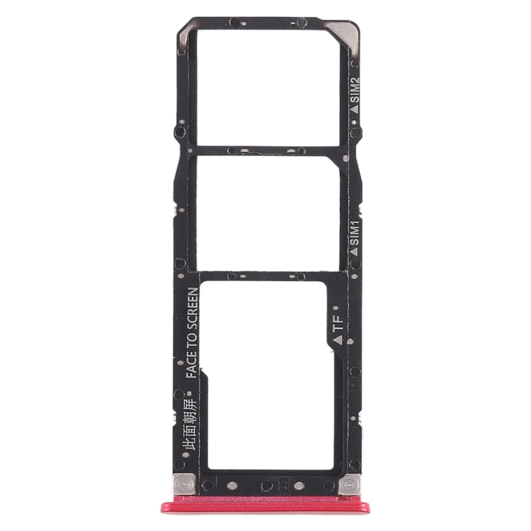 2 x SIM Card Tray + Micro SD Card Tray for Xiaomi Redmi 6 Pro(Red) - Card Tray by PMc TechLife | Online Shopping South Africa | PMc TechLife | Buy Now Pay Later Mobicred