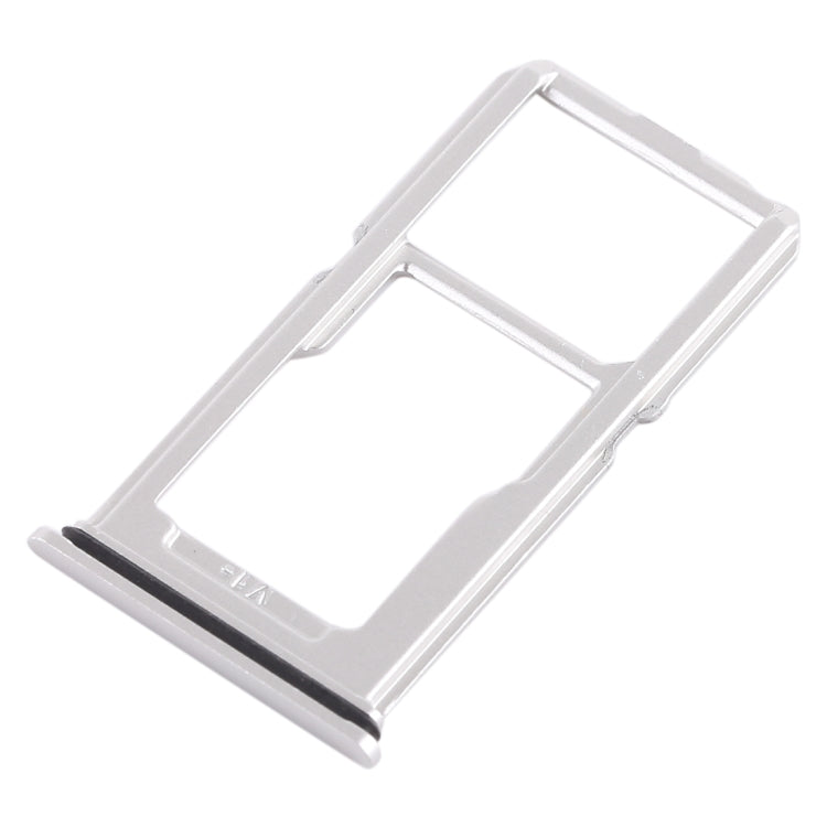 For Vivo X21i SIM Card Tray + SIM Card Tray / Micro SD Card Tray (Silver) - Card Socket by PMc TechLife | Online Shopping South Africa | PMc TechLife | Buy Now Pay Later Mobicred