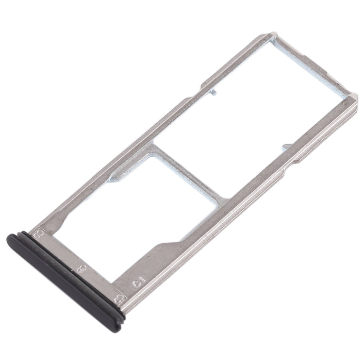 For Vivo Y69 2 x SIM Card Tray + Micro SD Card Tray (Black) - Card Tray by PMc TechLife | Online Shopping South Africa | PMc TechLife | Buy Now Pay Later Mobicred