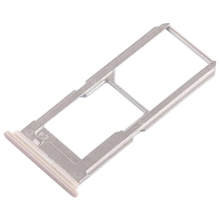 For Vivo Y67 SIM Card Tray + SIM Card Tray / Micro SD Card Tray (Gold) - free shipping - PMc TechLife - Order now!