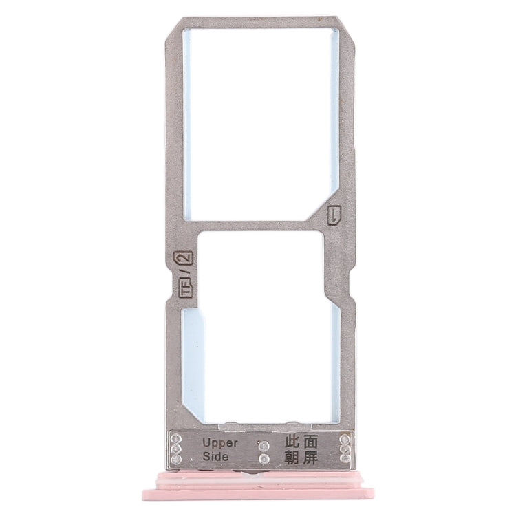 For Vivo Y67 SIM Card Tray + SIM Card Tray / Micro SD Card Tray (Rose Gold) - Card Socket by PMc TechLife | Online Shopping South Africa | PMc TechLife | Buy Now Pay Later Mobicred