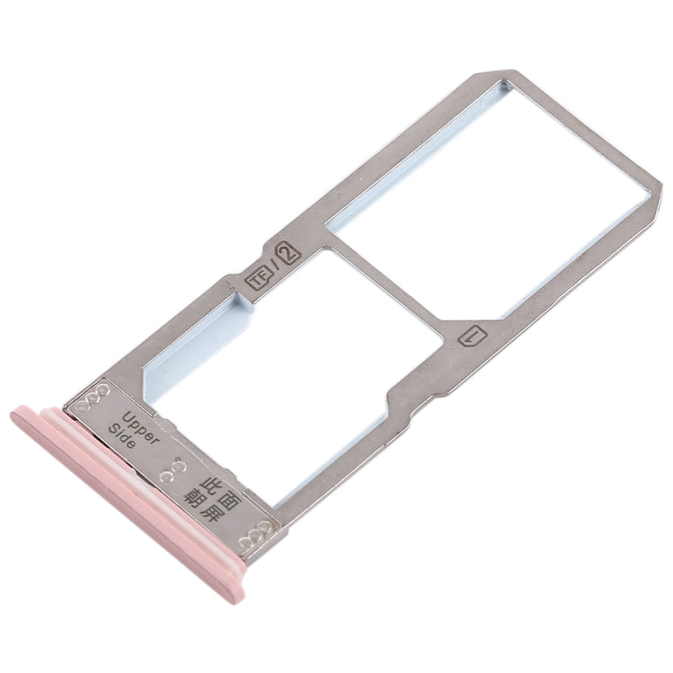 For Vivo Y67 SIM Card Tray + SIM Card Tray / Micro SD Card Tray (Rose Gold) - Card Socket by PMc TechLife | Online Shopping South Africa | PMc TechLife | Buy Now Pay Later Mobicred