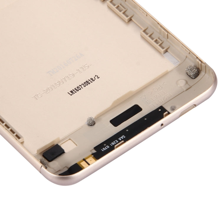 Aluminium Alloy Back Battery Cover for ASUS ZenFone 3 Max / ZC520TL(Gold) - free shipping - PMC TechLife - Order now!