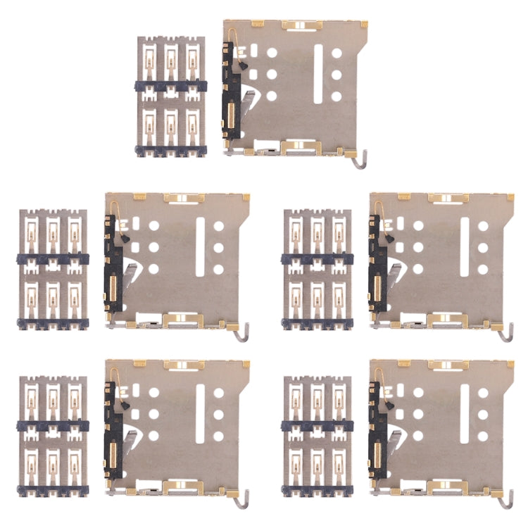 5 PCS Card Reader for Xiaomi Mi 4 - Card Tray by PMc TechLife | Online Shopping South Africa | PMc TechLife | Buy Now Pay Later Mobicred