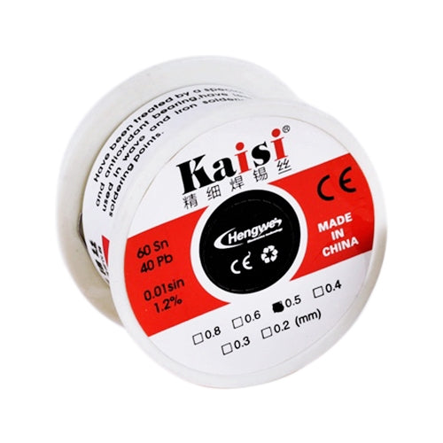 Kaisi 0.5mm Rosin Core Tin Lead Solder Wire for Welding Works, 50g - Welding Wire by Kaisi | Online Shopping South Africa | PMC TechLife | Buy Now Pay Later Mobicred
