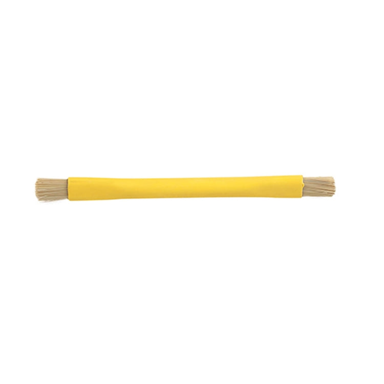 Kaisi BGA Repairing Hard Brush Double-head Brush Anti-static Pig Hair Brush(Yellow) - Others by Kaisi | Online Shopping South Africa | PMC TechLife | Buy Now Pay Later Mobicred
