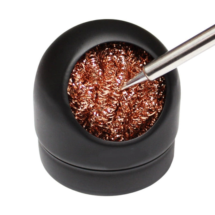 Kaisi Soldering Iron Nozzle Cleaning Ball Pure Copper Removing Tin Ball Seat(Black) - Others by PMC TechLife | Online Shopping South Africa | PMC TechLife | Buy Now Pay Later Mobicred