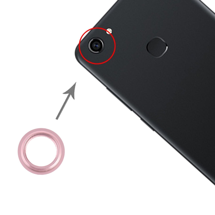 For Vivo Y79 10pcs Camera Lens Cover (Pink) - Camera Parts by PMc TechLife | Online Shopping South Africa | PMc TechLife | Buy Now Pay Later Mobicred