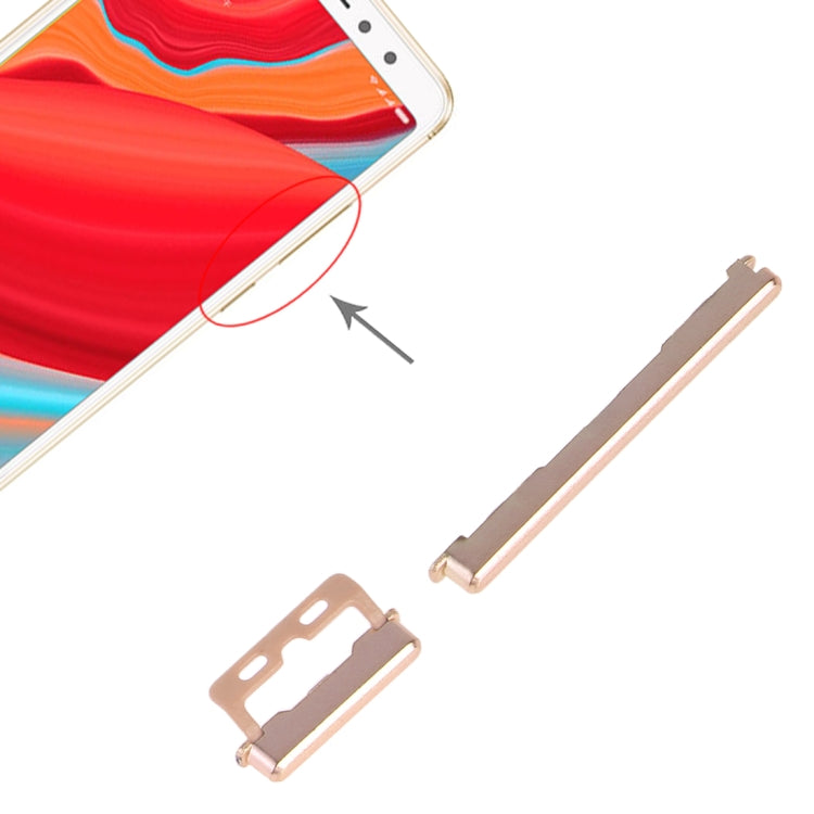 Power Button and Volume Control Button for Xiaomi Redmi S2(Gold) - Home key & Side Key by PMc TechLife | Online Shopping South Africa | PMc TechLife | Buy Now Pay Later Mobicred