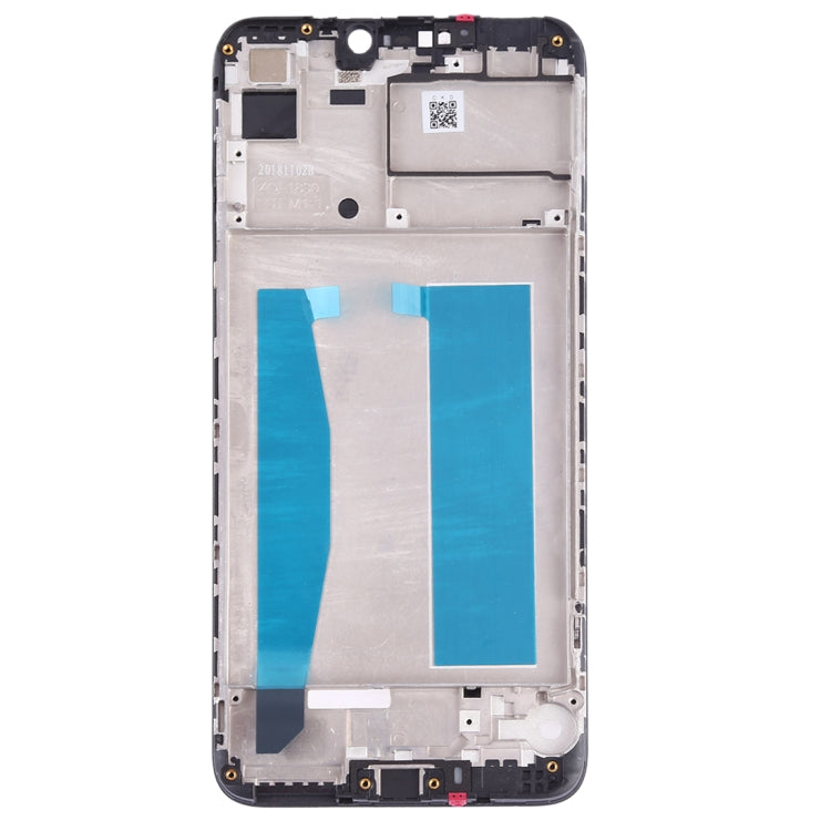 Middle Frame Bezel Plate for Asus Zenfone Max (M2) ZB633KL(Black) - Frame Bezel Plate by PMC TechLife | Online Shopping South Africa | PMC TechLife | Buy Now Pay Later Mobicred