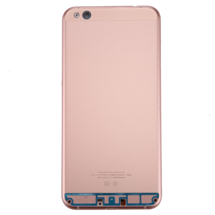 For Xiaomi Mi 5c Battery Back Cover(Rose Gold) - Back Cover by PMC TechLife | Online Shopping South Africa | PMC TechLife | Buy Now Pay Later Mobicred