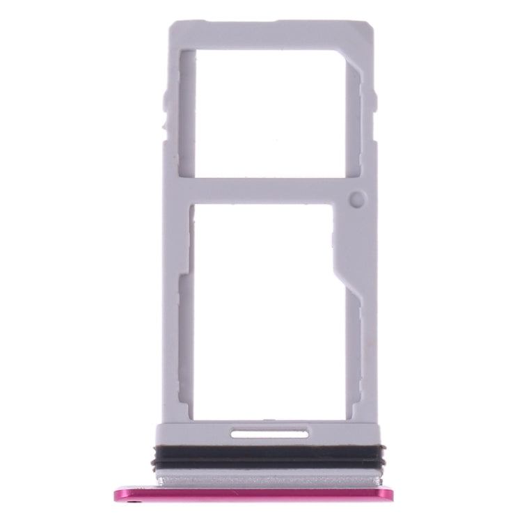 SIM Card Tray + SIM Card Tray / Micro SD Card Tray for LG G7 ThinQ G710 G710EM G710PM G710VMP G710ULM (Purplish Red) - free shipping - PMc TechLife - Order now!