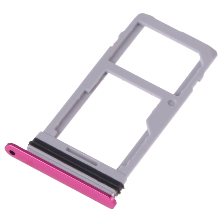 SIM Card Tray + SIM Card Tray / Micro SD Card Tray for LG G7 ThinQ G710 G710EM G710PM G710VMP G710ULM (Purplish Red) - free shipping - PMc TechLife - Order now!