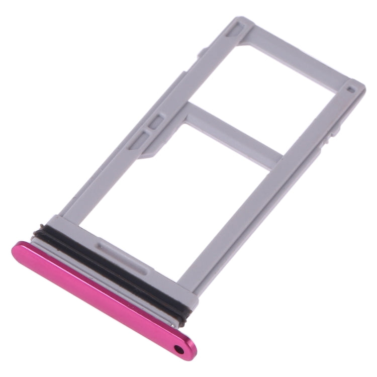 SIM Card Tray + SIM Card Tray / Micro SD Card Tray for LG G7 ThinQ G710 G710EM G710PM G710VMP G710ULM (Purplish Red) - free shipping - PMc TechLife - Order now!