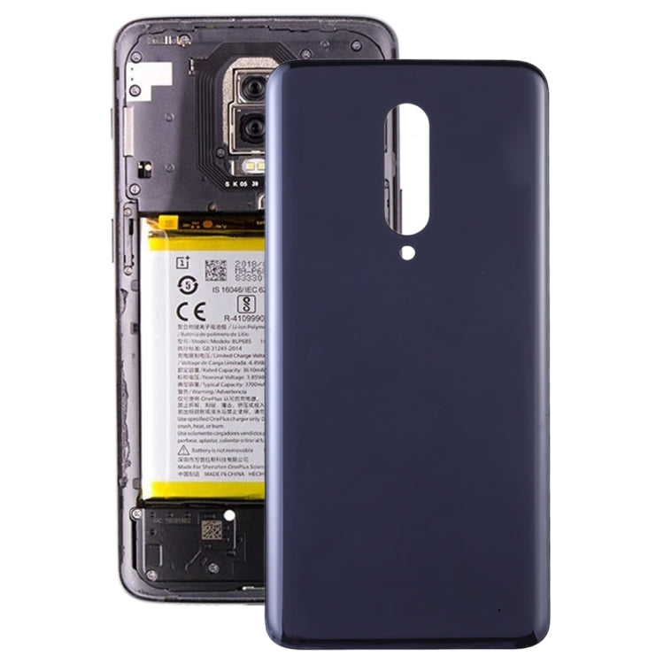 For OnePlus 7 Pro Battery Back Cover (Grey) - Back Cover by PMC TechLife | Online Shopping South Africa | PMC TechLife | Buy Now Pay Later Mobicred