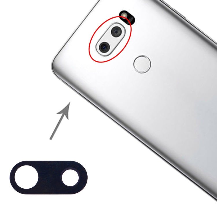 10 PCS Back Camera Lens for LG V30 H930 H933 (Black) - For LG by PMC TechLife | Online Shopping South Africa | PMC TechLife