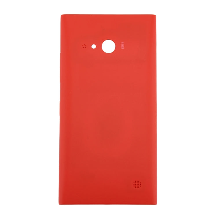 for Nokia Lumia 735 Solid Color NFC Battery Back Cover(Red) - Back Cover by PMC TechLife | Online Shopping South Africa | PMC TechLife | Buy Now Pay Later Mobicred
