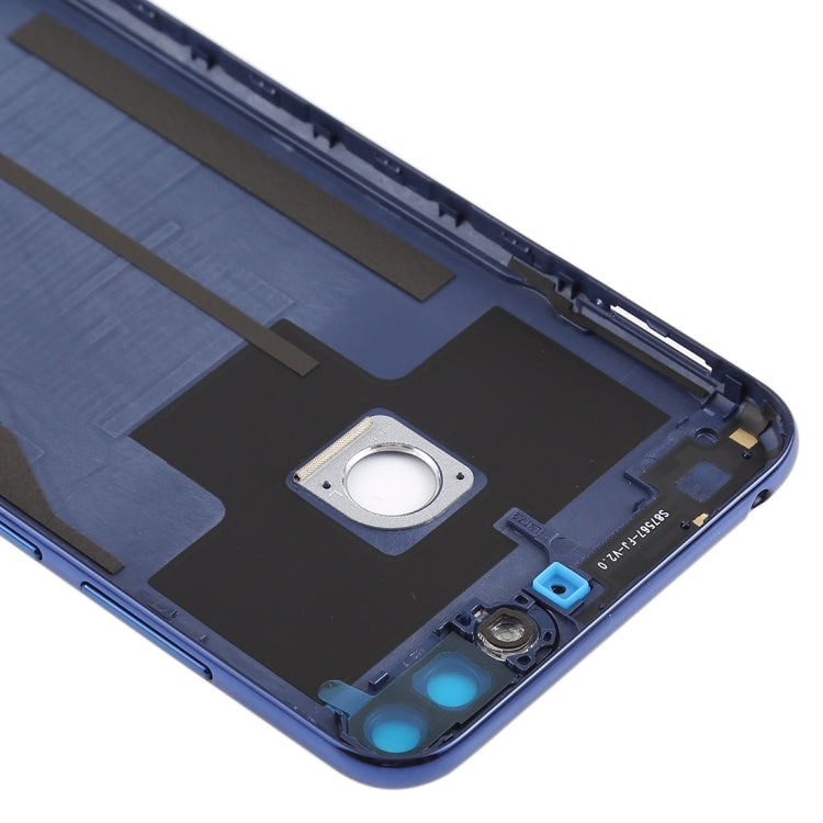 Back Cover with Side Keys & Camera Lens for Huawei Honor Play 7A(Blue) - Back Cover by PMC TechLife | Online Shopping South Africa | PMC TechLife | Buy Now Pay Later Mobicred