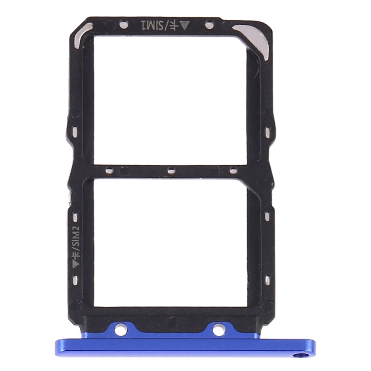 SIM Card Tray + SIM Card Tray for Huawei Honor 20 (Blue) - Card Socket by PMC TechLife | Online Shopping South Africa | PMC TechLife