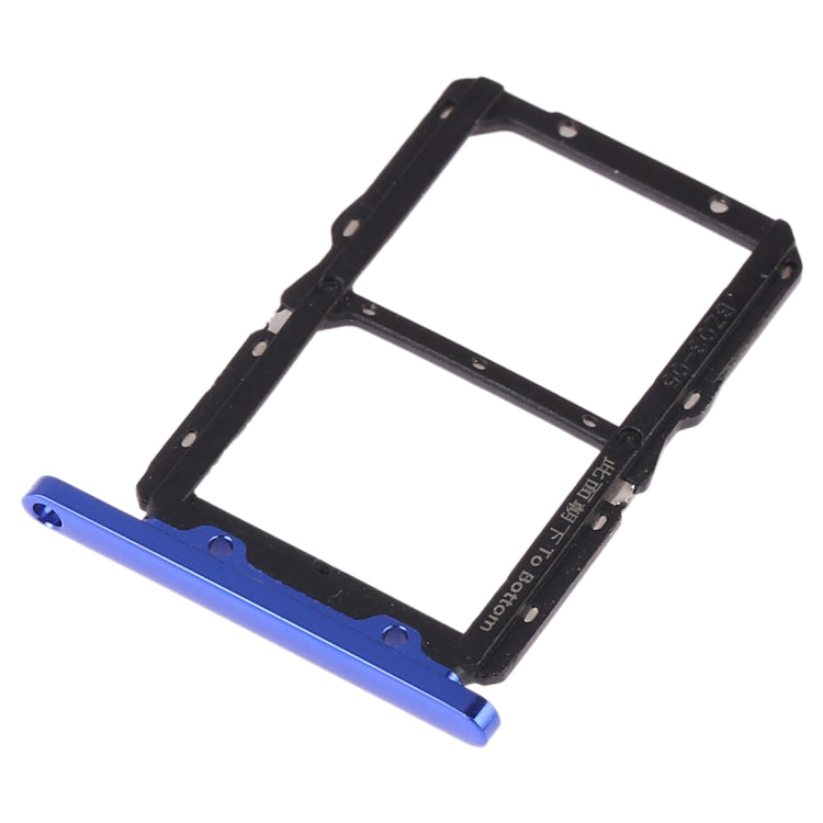 SIM Card Tray + SIM Card Tray for Huawei Honor 20 (Blue) - Card Socket by PMC TechLife | Online Shopping South Africa | PMC TechLife