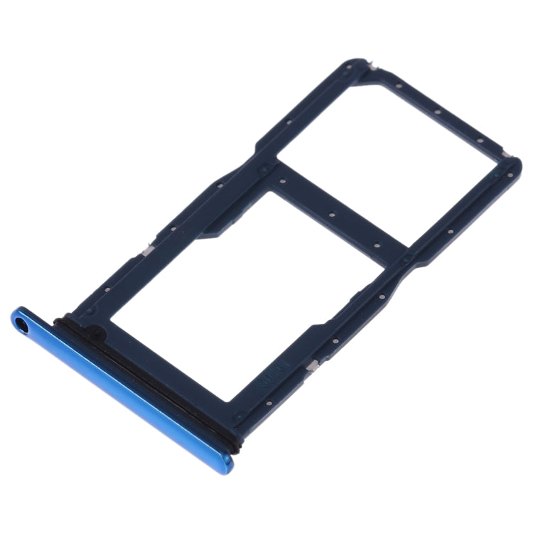 SIM Card Tray + SIM Card Tray / Micro SD Card Tray for Huawei Nova 5i (Blue) - Card Socket by PMc TechLife | Online Shopping South Africa | PMc TechLife | Buy Now Pay Later Mobicred