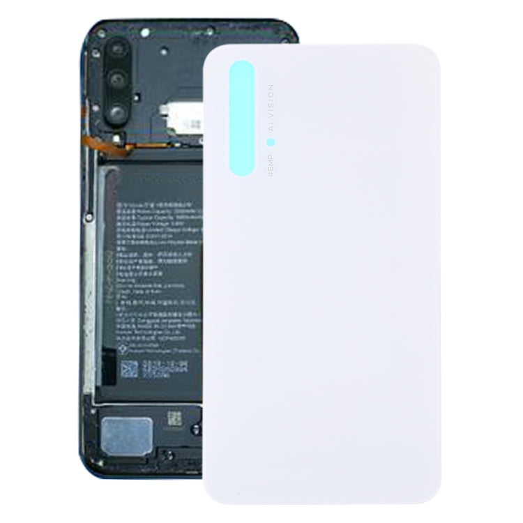 Back Cover for Huawei Honor 20(White) - Back Cover by PMc TechLife | Online Shopping South Africa | PMc TechLife | Buy Now Pay Later Mobicred