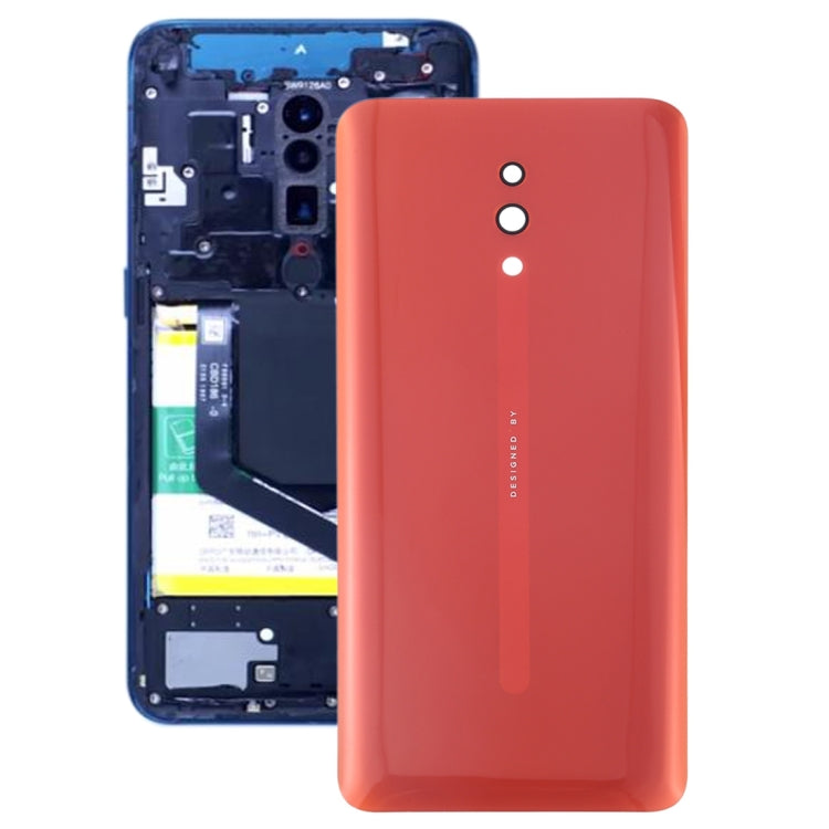 For OPPO Reno Back Cover(Orange) - Back Cover by PMc TechLife | Online Shopping South Africa | PMc TechLife | Buy Now Pay Later Mobicred