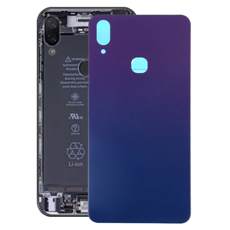 For Vivo X21i Back Cover (Purple) - Back Cover by PMC TechLife | Online Shopping South Africa | PMC TechLife | Buy Now Pay Later Mobicred