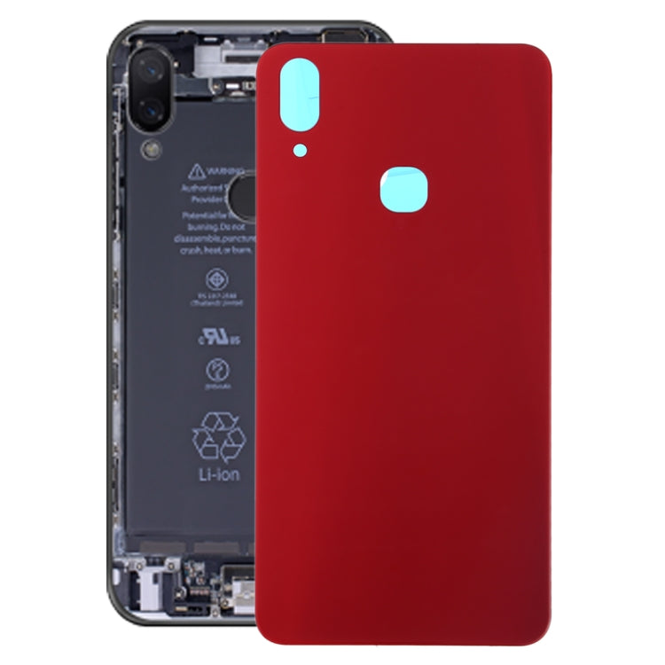 For Vivo X21i Back Cover (Red) - Back Cover by PMC TechLife | Online Shopping South Africa | PMC TechLife | Buy Now Pay Later Mobicred
