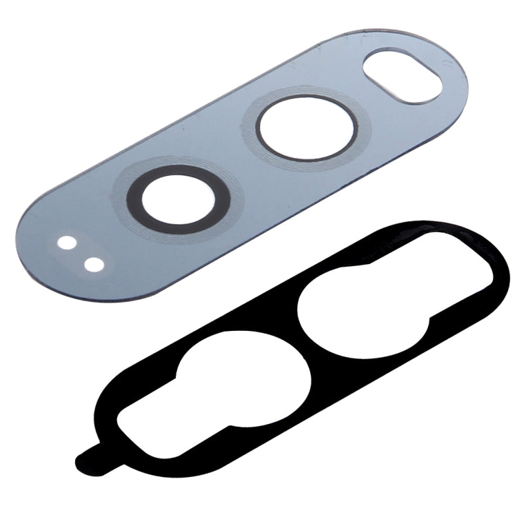 10 PCS Back Camera Lens with Adhesive for LG V20(Black) - For LG by PMC TechLife | Online Shopping South Africa | PMC TechLife | Buy Now Pay Later Mobicred