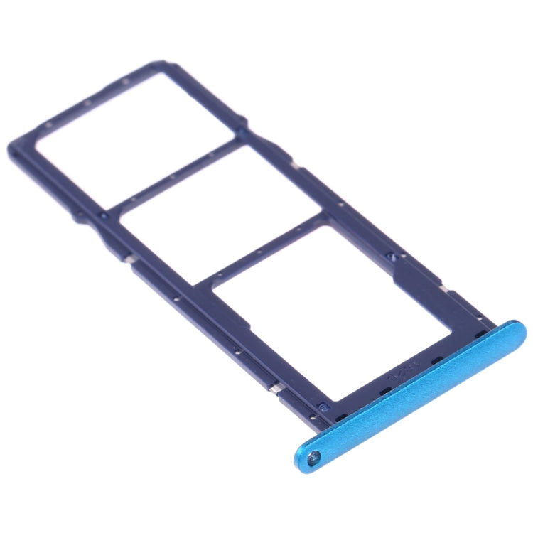 SIM Card Tray + SIM Card Tray + Micro SD Card Tray for Huawei Y7 (2019) / Y7 Pro (2019) / Y7 Prime (2019) (Blue) - Card Socket by PMC TechLife | Online Shopping South Africa | PMC TechLife