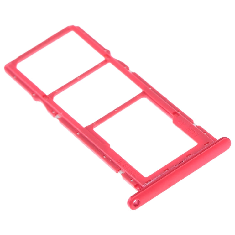 SIM Card Tray + SIM Card Tray + Micro SD Card Tray for Huawei Y7 (2019) / Y7 Pro (2019) / Y7 Prime (2019) (Red) - Card Socket by PMC TechLife | Online Shopping South Africa | PMC TechLife | Buy Now Pay Later Mobicred