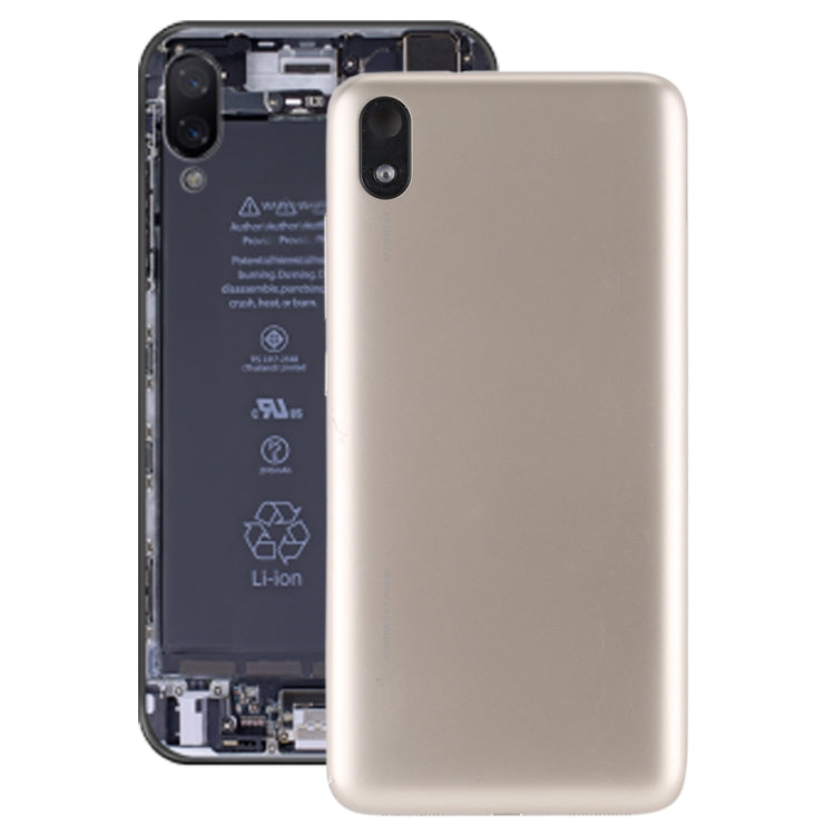 Battery Back Cover for Xiaomi Redmi 7A(Gold) - Back Cover by PMC TechLife | Online Shopping South Africa | PMC TechLife | Buy Now Pay Later Mobicred