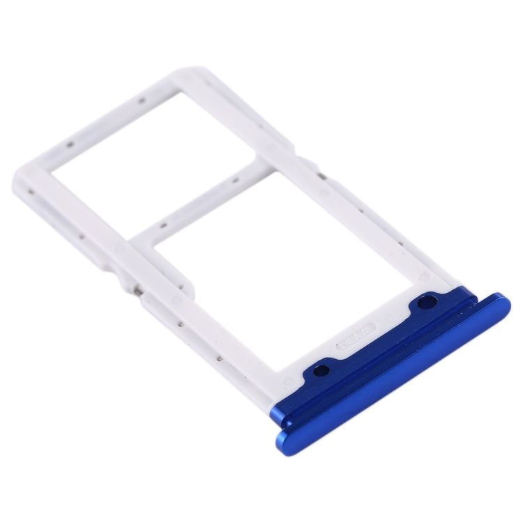 SIM Card Tray + SIM Card Tray / Micro SD Card Tray for Xiaomi Mi CC9 (Blue) - Card Tray by PMC TechLife | Online Shopping South Africa | PMC TechLife | Buy Now Pay Later Mobicred