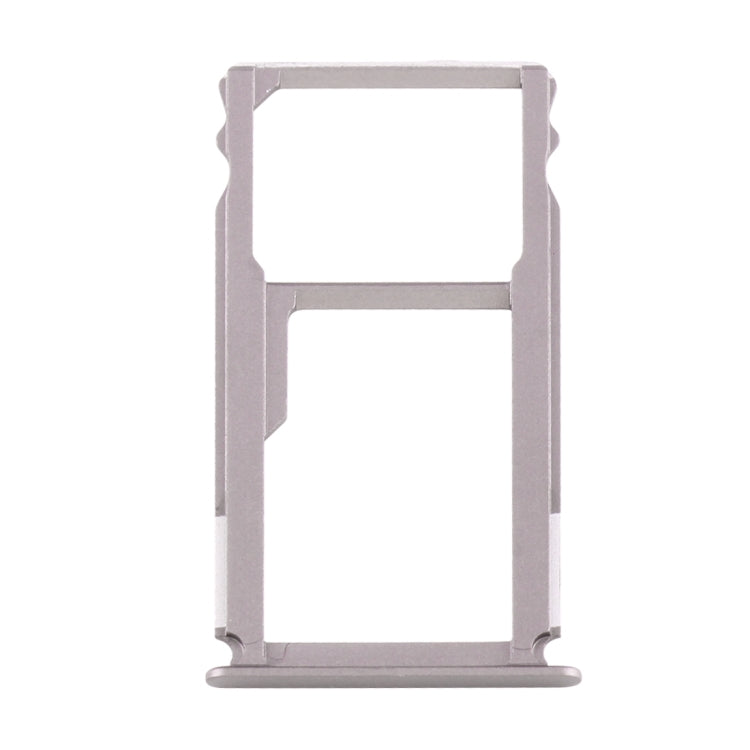 For Huawei Mate S Nano SIM Card Tray + Nano SIM / Micro SD Card Tray (Grey) - Card Socket by PMc TechLife | Online Shopping South Africa | PMc TechLife | Buy Now Pay Later Mobicred