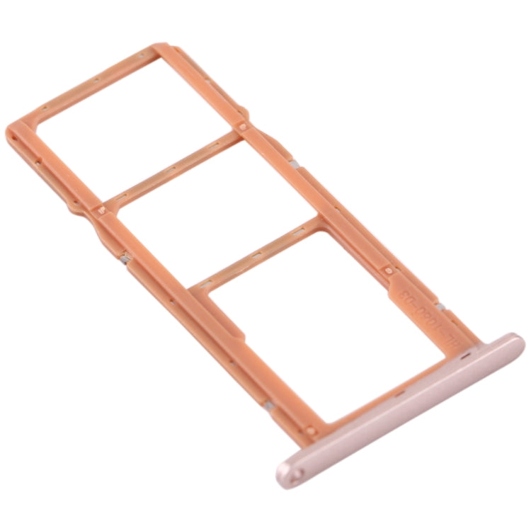 SIM Card Tray + SIM Card Tray + Micro SD Card Tray for Huawei Y5 (2019) (Gold) - Card Socket by PMc TechLife | Online Shopping South Africa | PMc TechLife | Buy Now Pay Later Mobicred