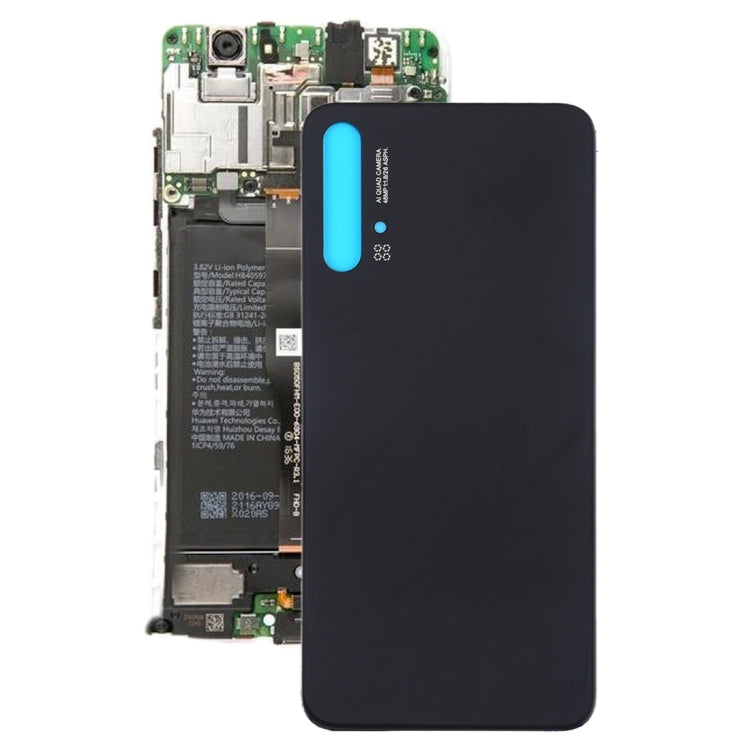 Battery Back Cover for Huawei Nova 5(Black) - Back Cover by PMc TechLife | Online Shopping South Africa | PMc TechLife | Buy Now Pay Later Mobicred