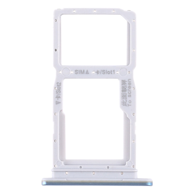 SIM Card Tray + SIM Card Tray / Micro SD Card Tray for Huawei Honor 9X / Honor 9X Pro(Baby Blue) - free shipping - PMc TechLife - Order now!