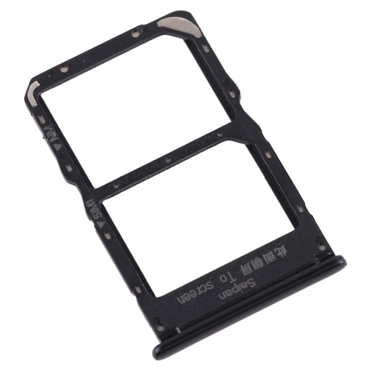 SIM Card Tray + NM Card Tray for Huawei Mate 30 Lite (Black) - Card Socket by PMc TechLife | Online Shopping South Africa | PMc TechLife | Buy Now Pay Later Mobicred
