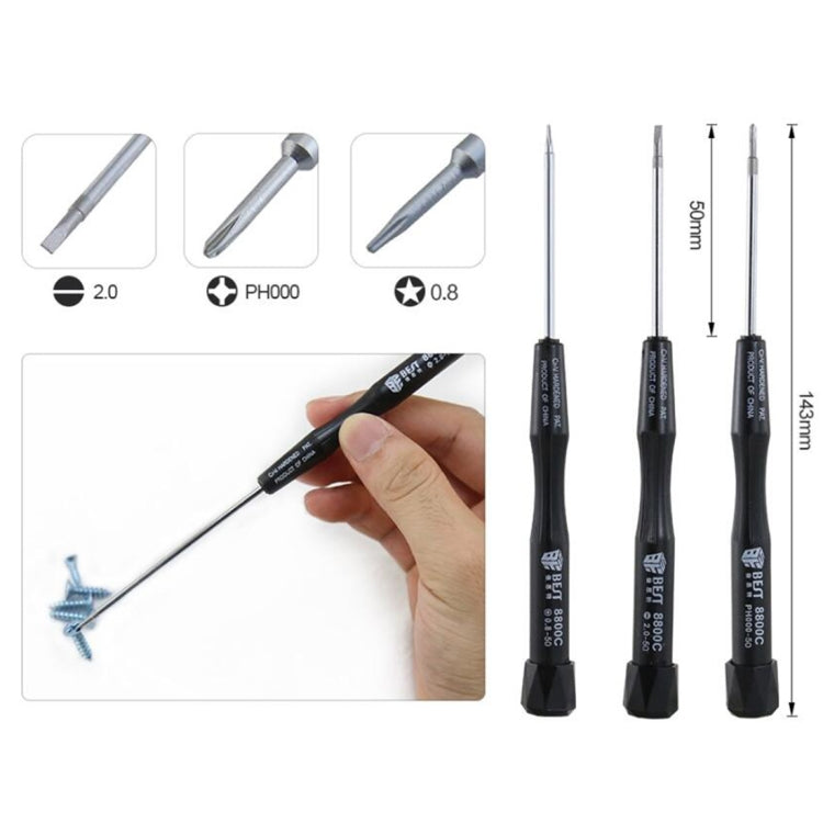 10 in 1 BEST BST-605 Tool Kit Disassemble Opening Tools For iPhone 3 / 4 / 4S / 5 - Tool Kits by BEST | Online Shopping South Africa | PMC TechLife | Buy Now Pay Later Mobicred