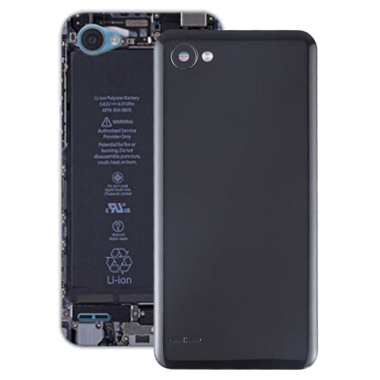 Battery Back Cover for LG Q6 / LG-M700 / M700 / M700A / US700 / M700H / M703 / M700Y(Black) - For LG by PMC TechLife | Online Shopping South Africa | PMC TechLife | Buy Now Pay Later Mobicred